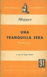Una tranquilla sera - Emilijan Stanev - copertina