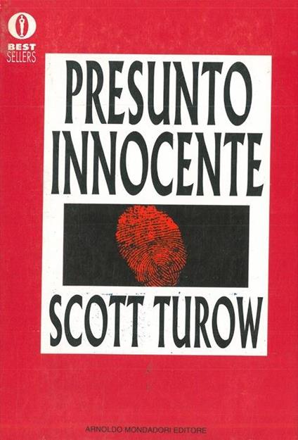 Presunto innocente - Scott Turow - copertina