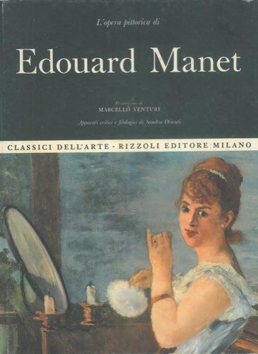 L'opera pittorica di Edouard Manet - Maria Venturi - copertina