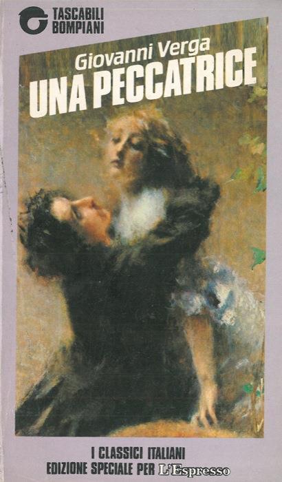 Una peccatrice - Giovanni Verga - copertina