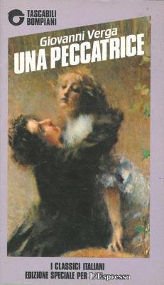 Una peccatrice - Giovanni Verga - copertina