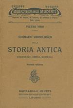 Sommario cronologico della storia antica (orientale, greca, romana). Seconda edizione