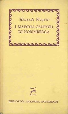I maestri cantori di Norimberga - Richard Wagner - copertina