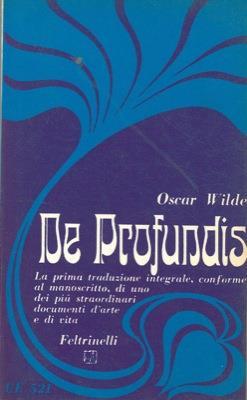 De profundis - Oscar Wilde - copertina