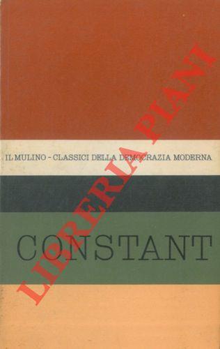 Antologia degli scritti politici di Benjamin Constant