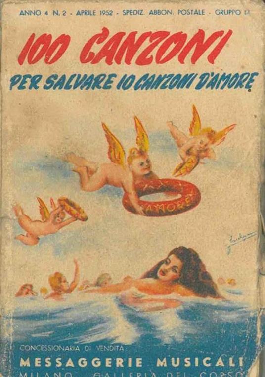 100 canzoni per salvare 10 canzoni d'amore - copertina