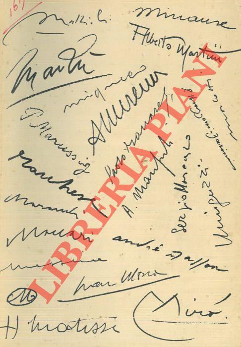 180 opere grafiche di 70 artisti moderni italiani e stranieri. Da Maccari a Music e da Maillol a Munch