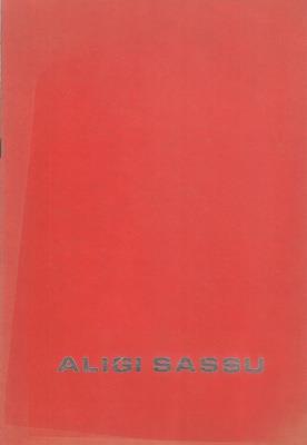 Aligi Sassu - copertina