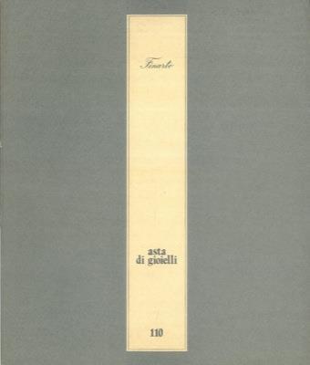 Asta di gioielli. 12 maggio 1971 - copertina