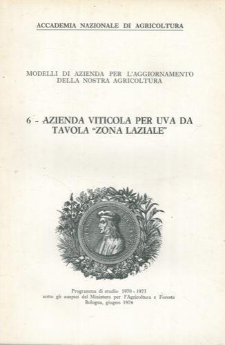 Azienda viticola per uva da tavola "Zona Laziale" - copertina