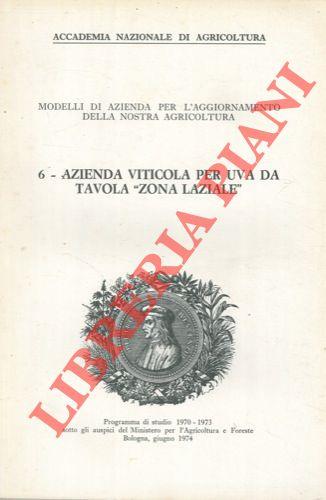 Azienda viticola per uva da tavola "Zona Laziale"
