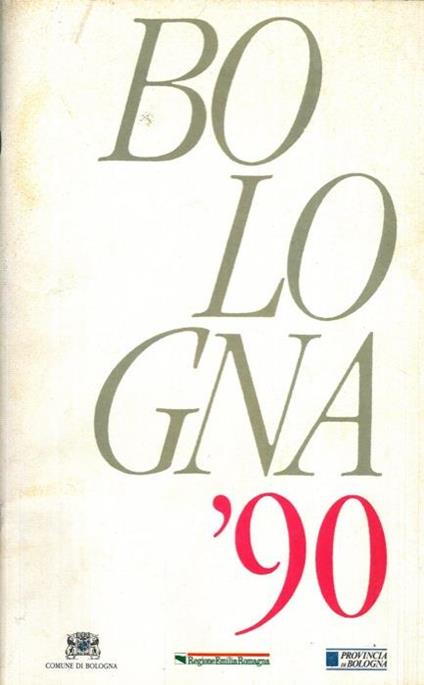 Bologna â€˜90 - copertina
