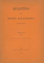 Bullettino della Società Malacologica Italiana