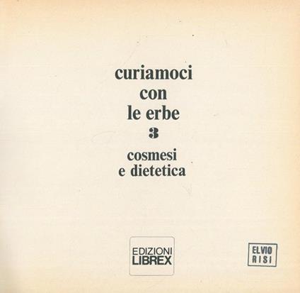 Cosmesi e dietetica - copertina