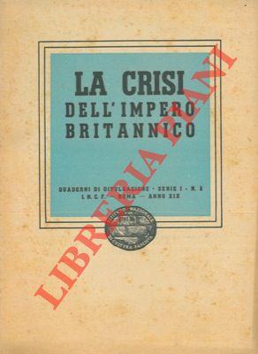 La crisi dell' Impero Britannico