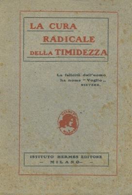 La cura radicale della timidezza - copertina