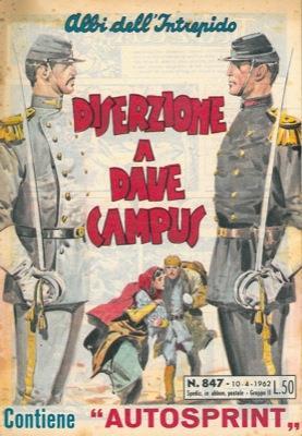 Diserzione a Dave Campus - copertina
