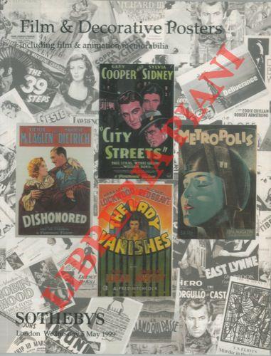 Film & decorative posters including film & animation memorabilia