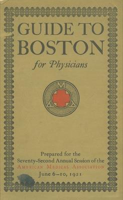 Guide to Boston for physicians - copertina