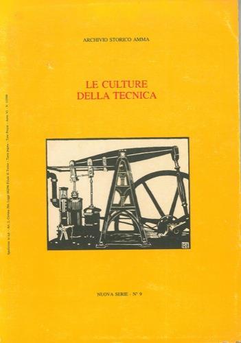 Le culture della tecnica - copertina