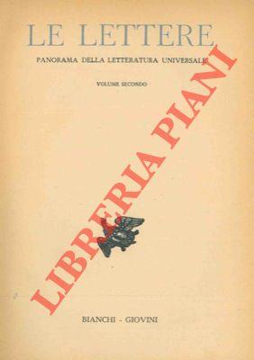 Le Lettere. Panorama della letteratura universale