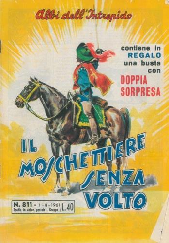 Il moschettiere senza volto - copertina