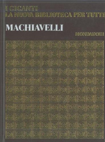 Niccolò Machiavelli - copertina