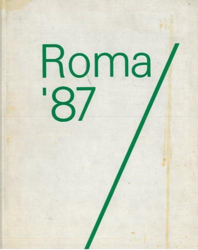 Roma '87 - copertina