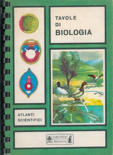 Tavole di biologia - copertina