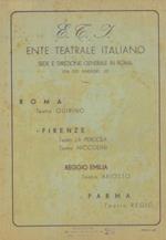 Teatro. Mensile dello spettacolo e delle arti