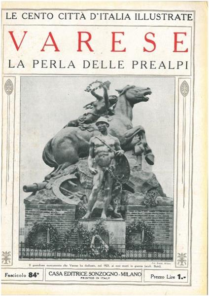 Varese, la perla delle Prealpi - copertina