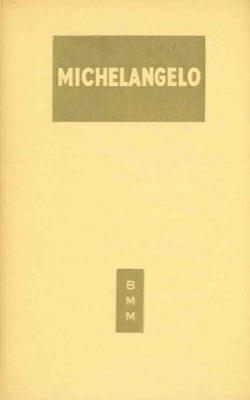 Michelangelo - Paolo D'Ancona - copertina