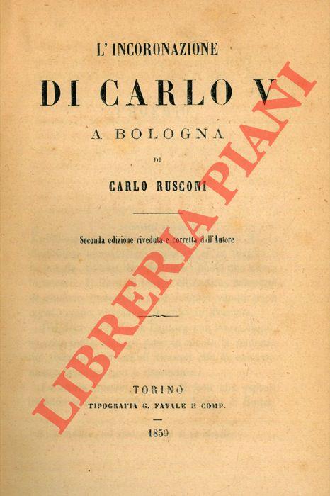 L' incoronazione di Carlo V a Bologna