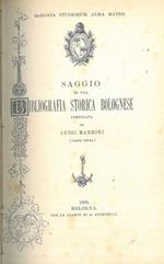 Dante, suoi primi cultori, sua gente in Bologna. Con documenti inediti, facsimili e illustrazioni figurate.