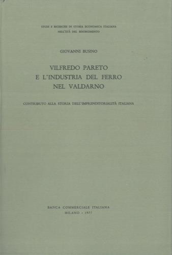 Vilfredo Pareto e l'industria del ferro in Valdarno - Giovanni Busino - copertina