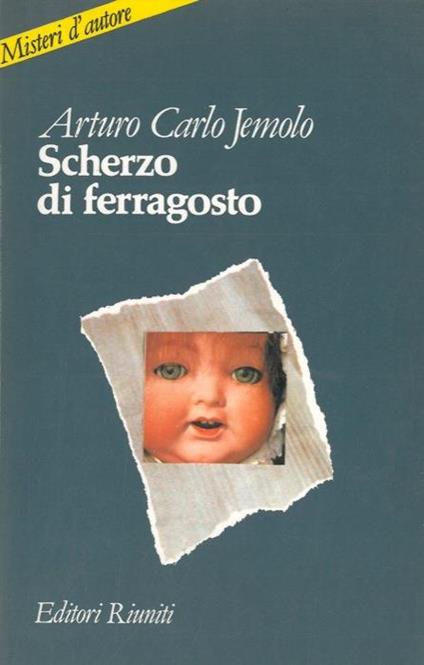 Scherzo di ferragosto - Arturo Carlo Jemolo - copertina