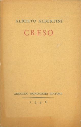 Creso - Alberto Albertini - copertina
