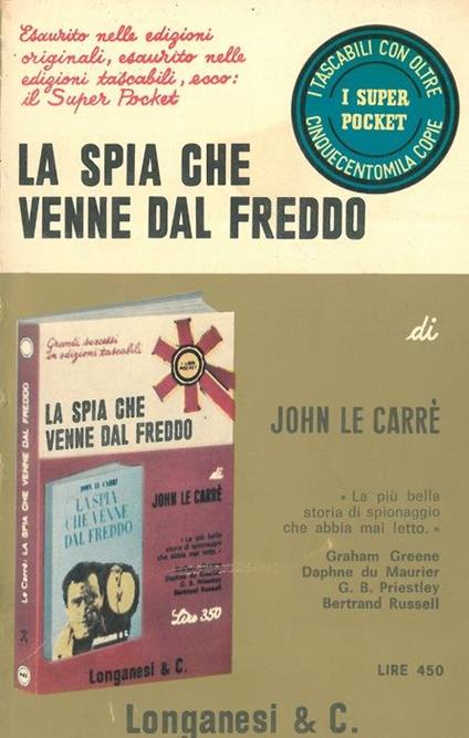 La spia che venne dal freddo - John Le Carré - copertina