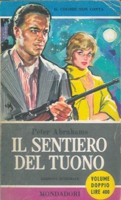 Il sentiero del tuono - Peter Abrahams - copertina