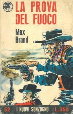 La prova del fuoco - Max Brand - copertina