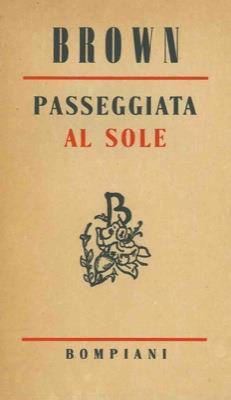 Passeggiata al sole - Harry Brown - copertina