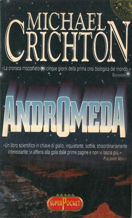 Andromeda - Michael Crichton - copertina