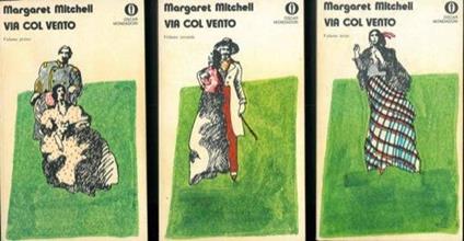 Via col vento - Margaret Mitchell - copertina