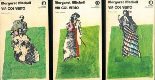 Via col vento - Margaret Mitchell - copertina