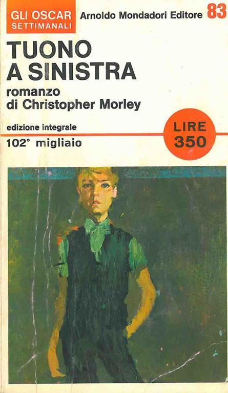 Tuono a sinistra - Christopher Morley - copertina