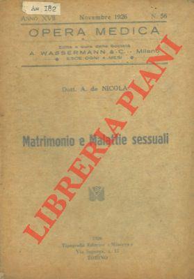 Matrimonio e malattie sessuali