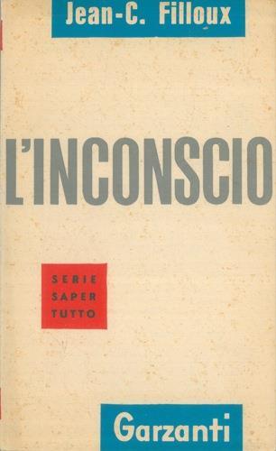 L' inconscio - Jean-Claude Filloux - copertina