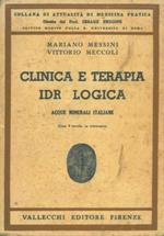 Clinica e terapia idrologica. Acque minerali italiane