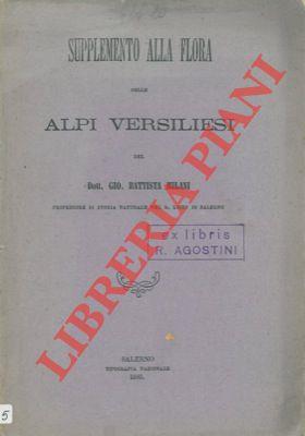 Supplemento alla Flora delle Alpi Versiliesi
