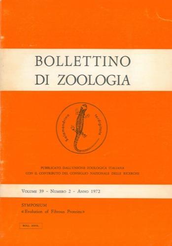 Evolution of fibrous proteins. Symposium dell' UZI - Baccio Baccetti - copertina